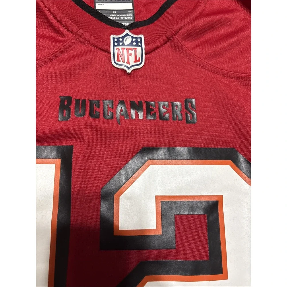 Nike Men's NFL Tampa Bay Buccaneers Tom Brady #12 Red Jersey Size XL